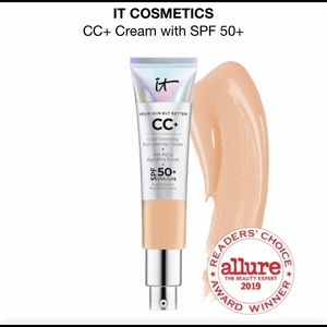 It cosmetics CC+ in medium tan 85% still left!
